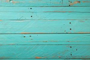 Wooden rustic turquoise background photo