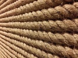 Real big rough and tough rope. photo