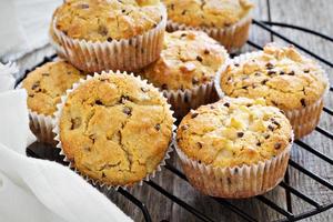 Gluten free almond and oat muffins photo