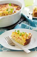 Potato and pepper breakfast gratin photo