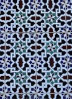 Abstract arabic tiles photo