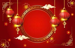 Chinese New Year Background vector