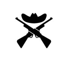 Cowboy logo vector template design