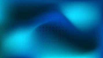 Modern abstract blue gradient background design vector