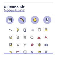 20-04-30 kit de iconos de interfaz de usuario 4.3 vector