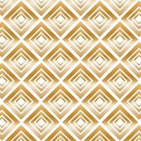Gold Modern Pattern with Rhombuses. vector