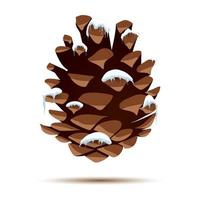 A collection of small pine cones for Christmas tree decoration isolated.  25300624 Stock Photo at Vecteezy