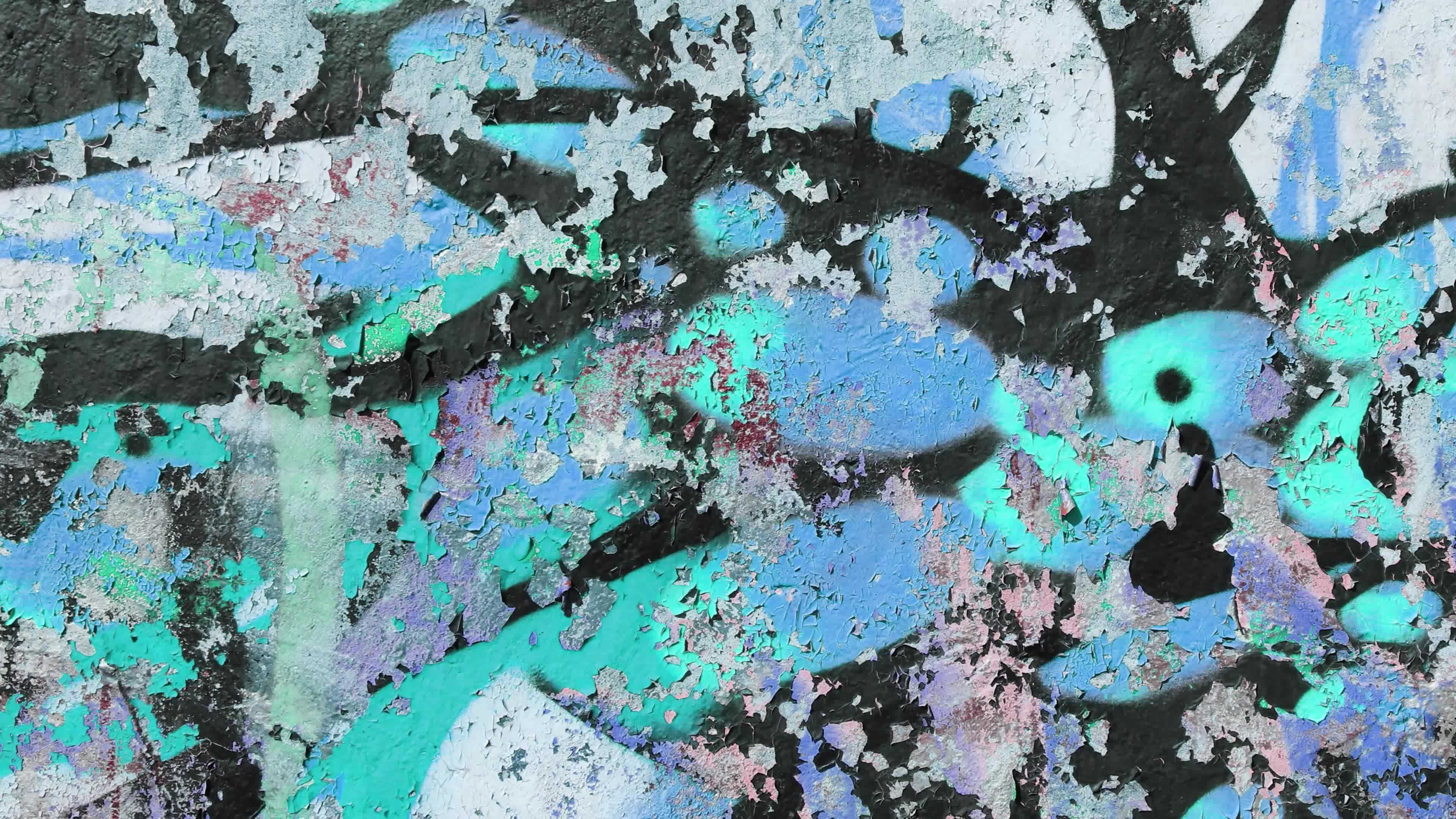 Weathered Graffiti Wall Texture Background Seamless Loop. Urban Street Art  Beauty. 15708720 Stock Video at Vecteezy