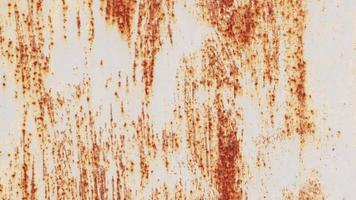 Rust White Painted Wall Texture Seamless Loop. Corroded Brush Strokes. video