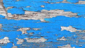 Blue painted wood texture seamless loop. Weathered paint wooden board. Natural wood structure background. video