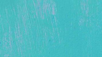 verwitterte, blau gestrichene Wandstruktur, nahtlose Schleife. Pinselstriche. video