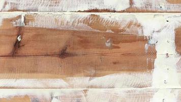 Repaired wooden ship board background seamless loop. Wood planks epoxy resin repairing shipboard texture.