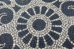 Lisbon pavement detail photo