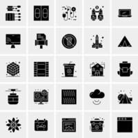 25 Universal Business Icons Vector Creative Icon Illustration to use in web and Mobile Related project