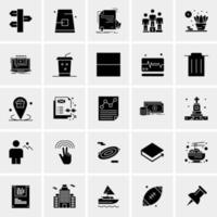 25 Universal Business Icons Vector Creative Icon Illustration to use in web and Mobile Related project