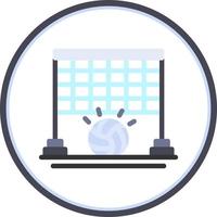 Volleyball Vector Icon Design