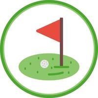 diseño de icono de vector de golf