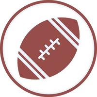 American Football Vector Icon Design