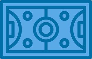 Hockey Field Vector Icon Design