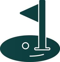 diseño de icono de vector de golf