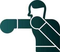 diseño de icono de vector de boxeo