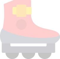 Roller Skating Vector Icon Design