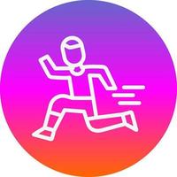 diseño de icono de vector de atletismo