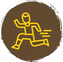 diseño de icono de vector de atletismo