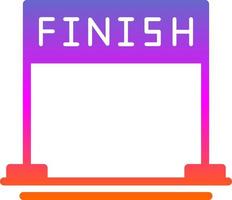 Finish Vector Icon Design