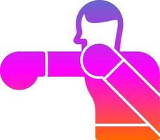 diseño de icono de vector de boxeo