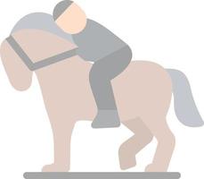 Equestrian Vector Icon Design