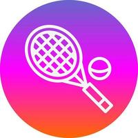 Tennis Vector Icon Design