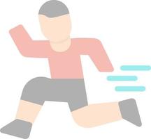 diseño de icono de vector de atletismo