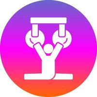 Gymnastics Vector Icon Design