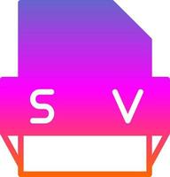 Sav File Format Icon vector