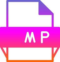 Bmp File Format Icon vector