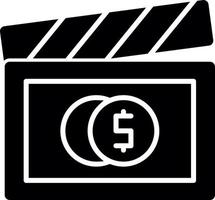 Film Budget Vector Icon Design