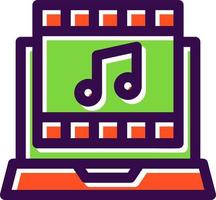 Soundtrack Vector Icon Design