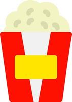 Popcorn Vector Icon Design