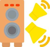 Loudspeaker Vector Icon Design