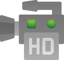 diseño de icono de vector de película hd