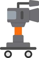 Camera Dolly Vector Icon Design