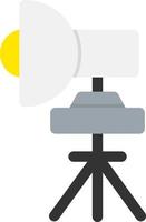 Studio Lighting Vector Icon Design