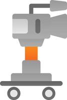 Camera Dolly Vector Icon Design