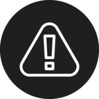 diseño de icono de vector de precaución