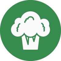 Broccoli Vector Icon Design