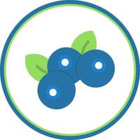 Blueberry Vector Icon Design