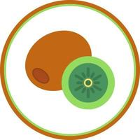 diseño de icono de vector de kiwi