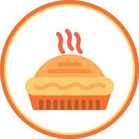 Pie Vector Icon Design