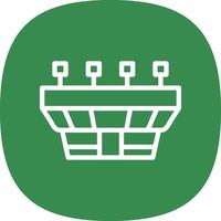 Stadium Vector Icon Design